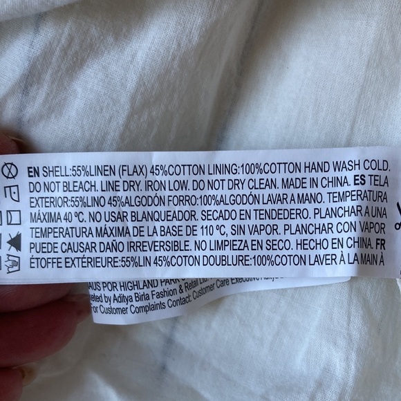 Forever 21 Sheath White striped Dress Size Small - Picture 9 of 9